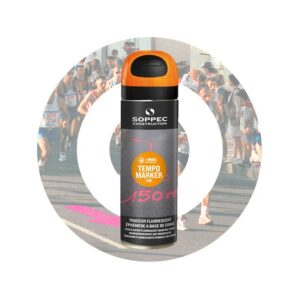 BOMBE DE MARQUAGE TEMPORAIRE ORANGE