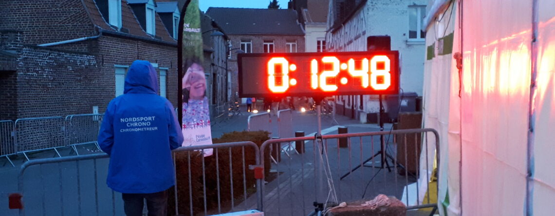 AFFICHEUR CHRONO 12 POUCES